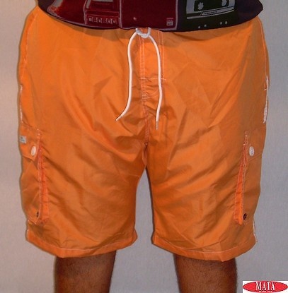 Bañador tallas grandes hombre naranja 12545 