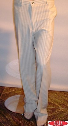 Pantalón hombre beig tallas grandes 04978 