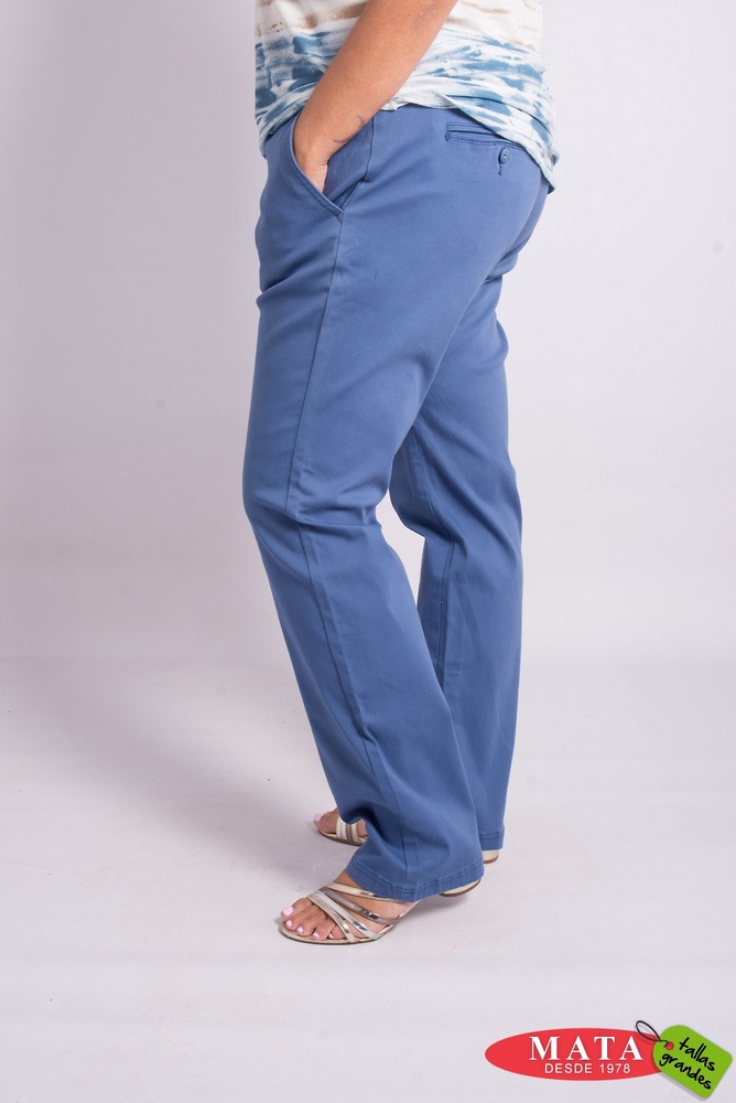 Pantalon chino mujer talla grande new arrivals