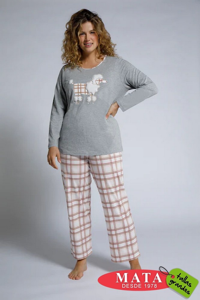 Pijama MANGA CORTA mujer 24800 