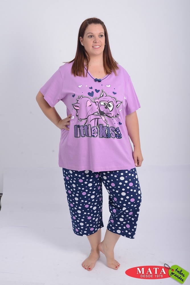 Pijama Mujer Diversos Colores 15073 Ropa Mujer Tallas Grandes Ropa