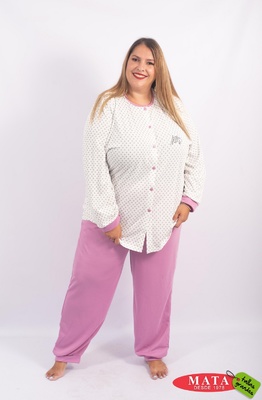 Pijama mujer 23599 - Ropa mujer tallas grandes, Ropa Interior - Lenceria,  Pijamas, Ropa mujer tallas grandes, Novedad Tallas Grandes Mujer - Modas  Mata Tallas Grandes